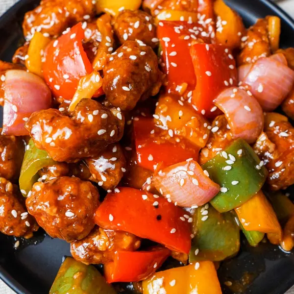 luxury-cafe - Sweet & sour chicken (8 pc)