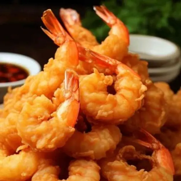 luxury-cafe - Golden fried prawn (6 pc)