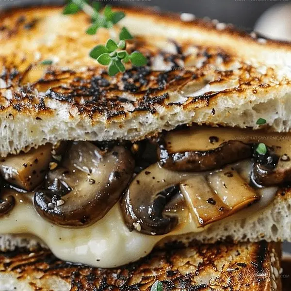 luxury-cafe - Royal mushroom chicken sandwich