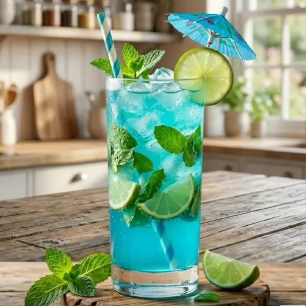 luxury-cafe - Blue lagoon mojito