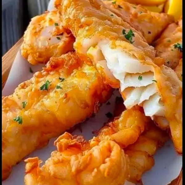 luxury-cafe - Fish butter fry (6 pc)