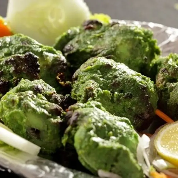 luxury-cafe - Chicken Hariyali kabab (6 pc)
