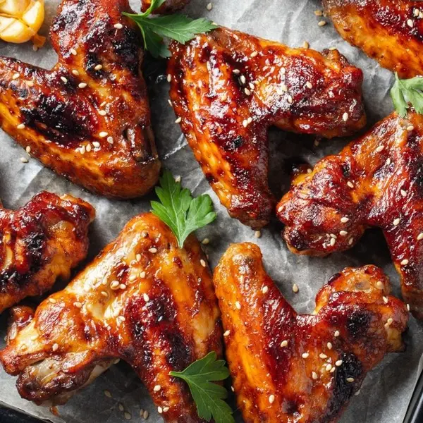 luxury-cafe - BBQ Chicken Wings