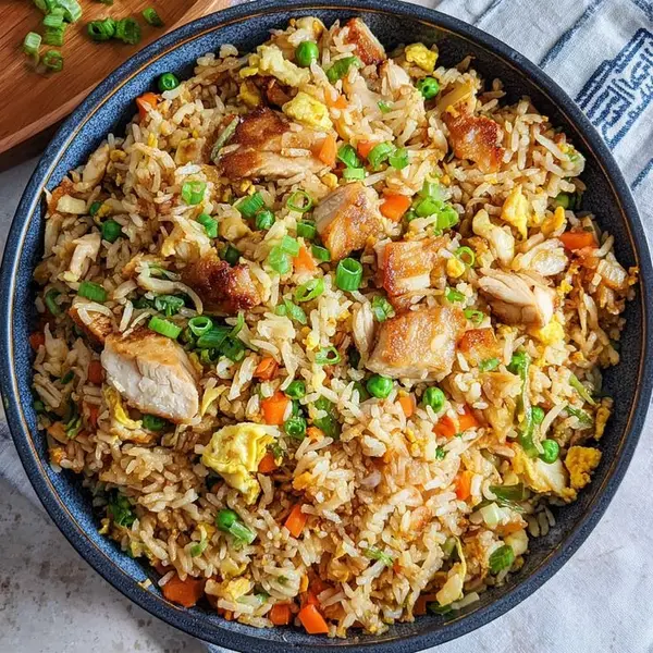luxury-cafe - Egg chicken fried rice