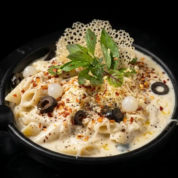 luxury-cafe - WHITE SAUCE PASTA