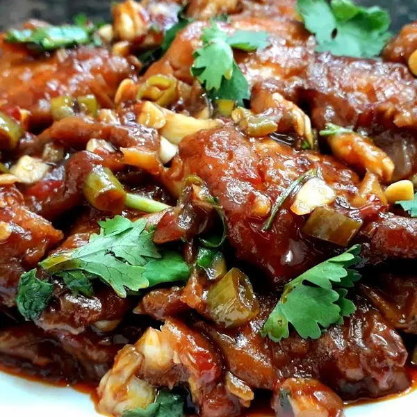 luxury-cafe - Fish manchurian (8 pcs)