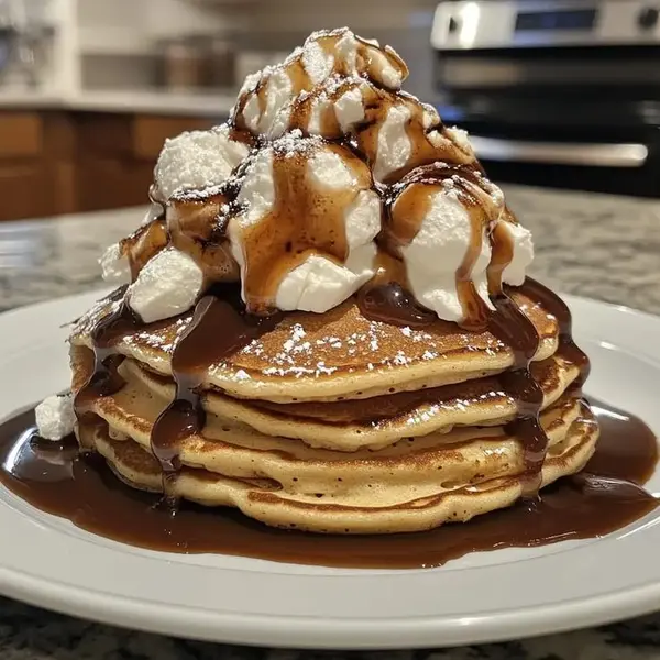 luxury-cafe - Crunchy Butterscotch Pancake
