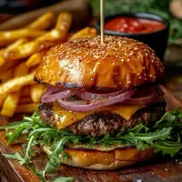 luxury-cafe - Burger