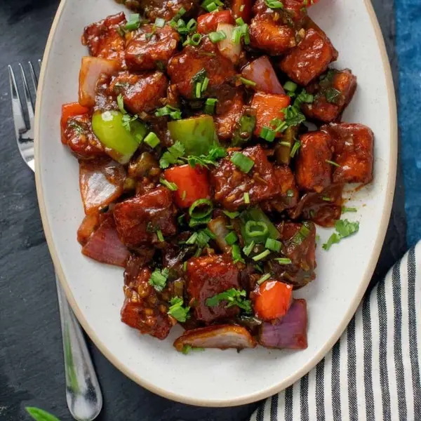 luxury-cafe - PANEER CHILLI (8 pc)