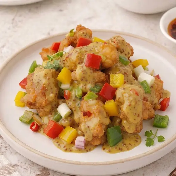luxury-cafe - Fish in mustard sauce (8 pc)