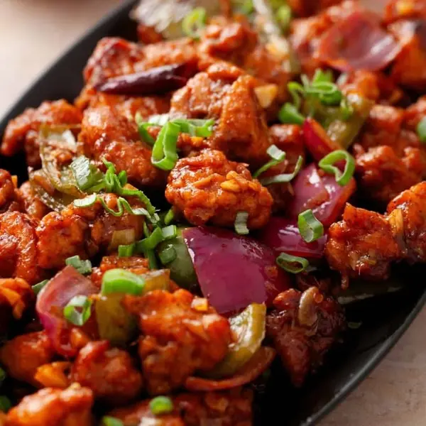 luxury-cafe - Schezwan Chicken (8 pc)