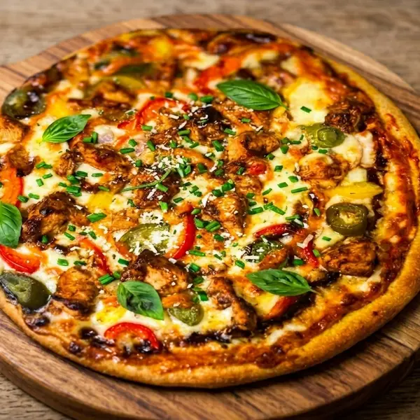 luxury-cafe - chicken Supreme Pizza