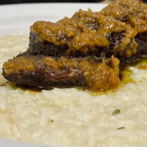 maccheroni-republic - Risotto al burro con costine arrosto