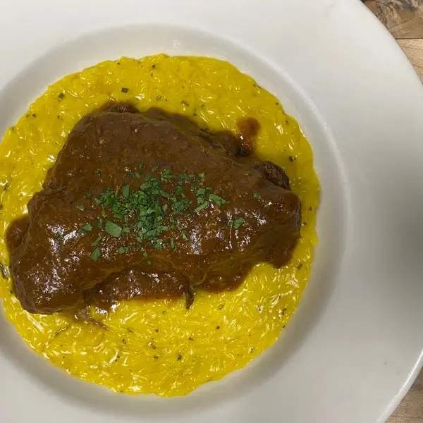 maccheroni-republic - Ossobuco con risotto al burro e parmigiano DOP
