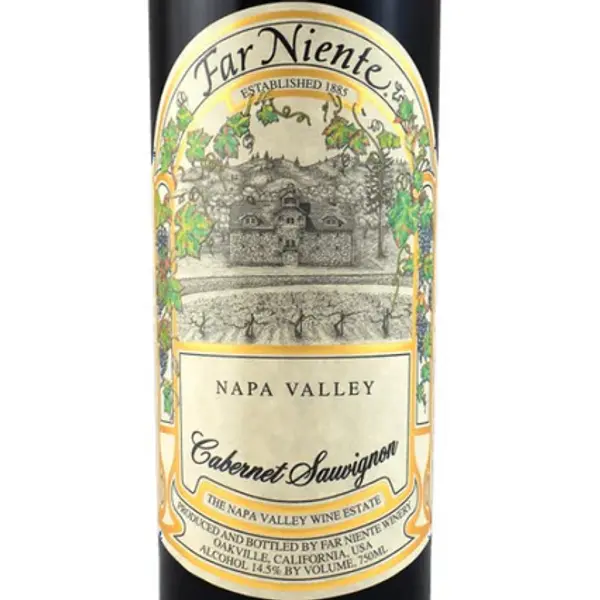 maccheroni-republic - Cabernet sauvignon " Far niente " 2018, Napa Valley