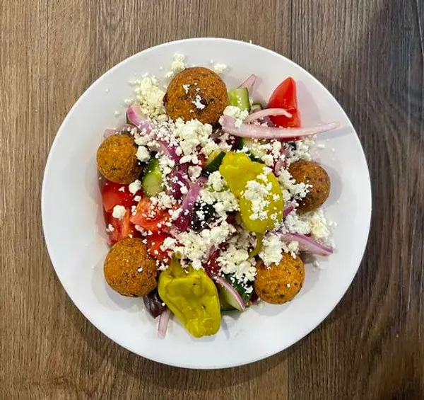 mad-greek-deli - Mad Falafel Greek Salad