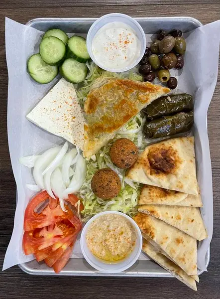 mad-greek-deli - Veg Sampler