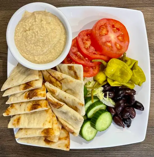 mad-greek-deli - Mad Hummus Plate