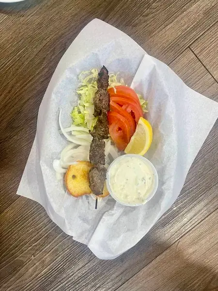 mad-greek-deli - Lamb Souvlaki Stick