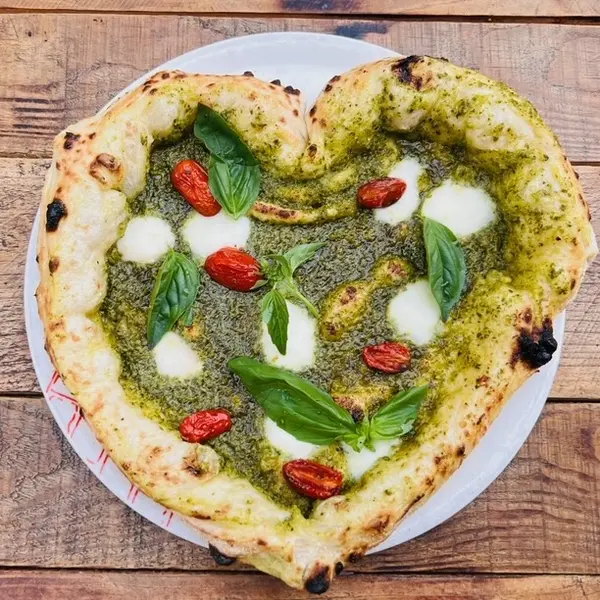 the-brooklyn-pizzeria - Green Margherita Pesto (V)