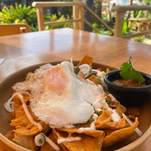 maika-sayulita - Curried Chicken Chilaquilas