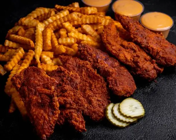 main-chick-hot-chicken - Combo 4 - 6 Tenders, Fries