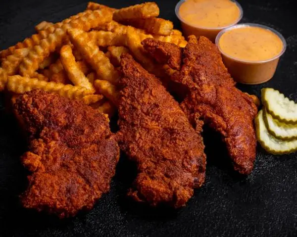 main-chick-hot-chicken - Combo 2 - 3 Tenders, Fries