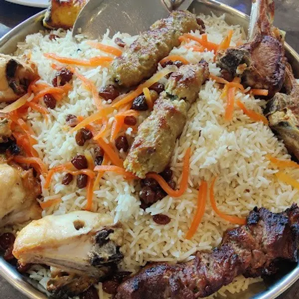 malik-biryani-barbecue-restaurant - Afghani Pulao Platter