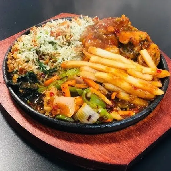 malik-biryani-barbecue-restaurant - Vegetable Sizzler