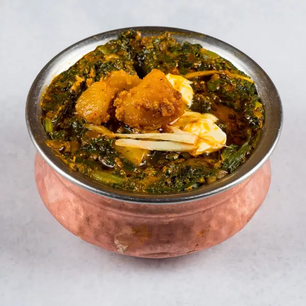 malik-biryani-barbecue-restaurant - Aloo Palak