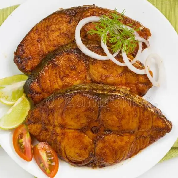 malik-biryani-barbecue-restaurant - King Fish Fried 3 Pcs.