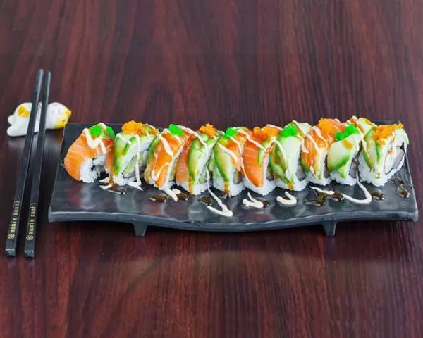 mamie-sushi - M4. Saumon roll avocat