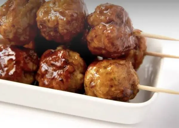 mamie-sushi - BR1. Brochettes de boulettes de poulet