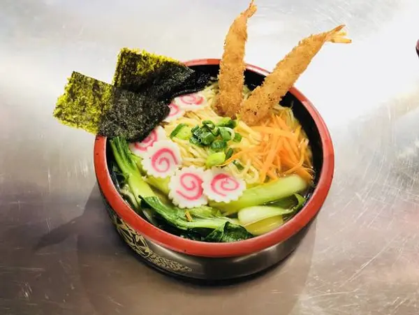 mamie-sushi - SO1. Soupe de nouilles au tempura ,crevettes et légumes