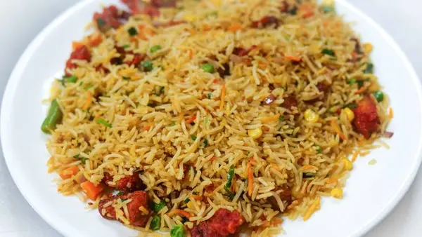 manchurian-indian-cuisine - Chicken Fried rice