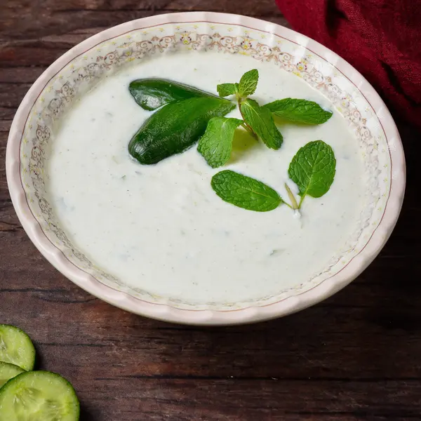 maraheb - yogurt with cucumber زبادي بالخيار