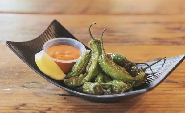 matsunoki-ramen-chicken - Fried Shishitos