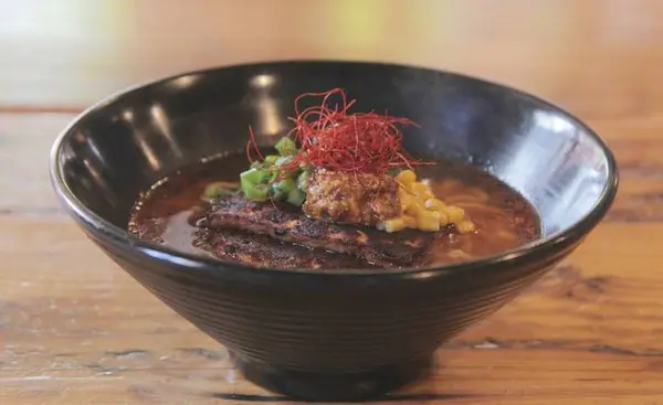 matsunoki-ramen-chicken - Vegan Red Ramen