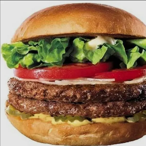 mavi-masa-balik-restaurant-cafe-bar - DOUBLE ET BURGER (double meat burger)