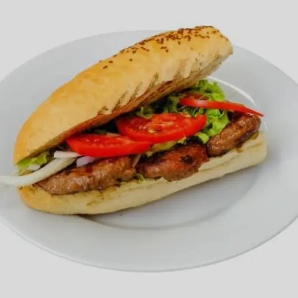 mavi-masa-balik-restaurant-cafe-bar - KOFTE EKMEK(meatballs in bread)