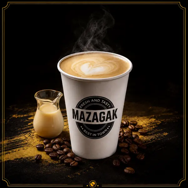 mazagak-cafe - فلات وايت