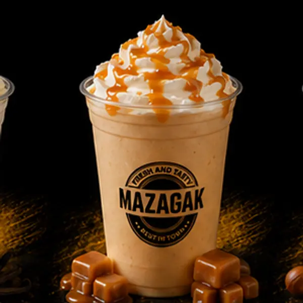 mazagak-cafe - ميلك شيك كراميل