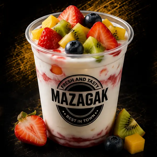 mazagak-cafe - زبادي فواكه