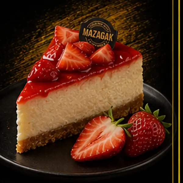 mazagak-cafe - تشيز كيك فراوله
