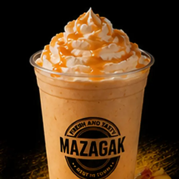 mazagak-cafe - ميلك شيك خوخ