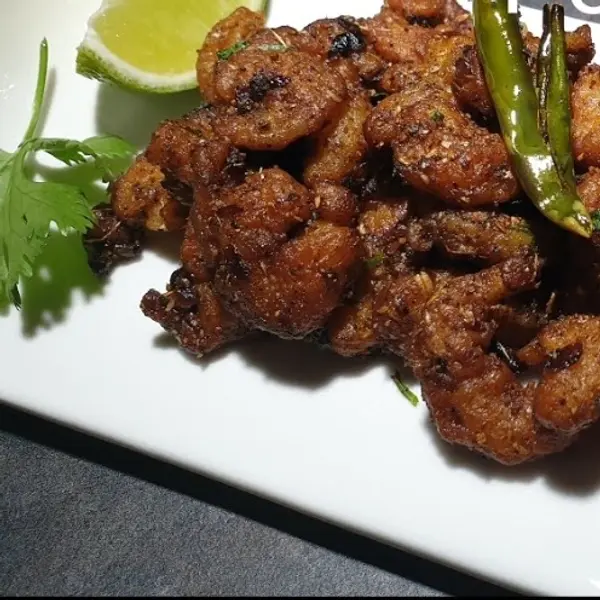 meenukadai - Prawn Pepper Fry