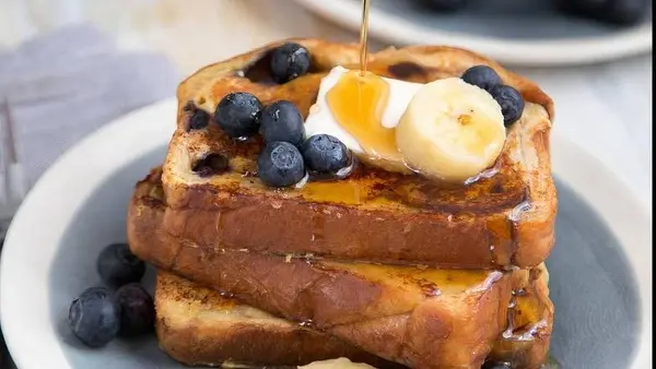 mi-yucatan - Banana blueberry french toast