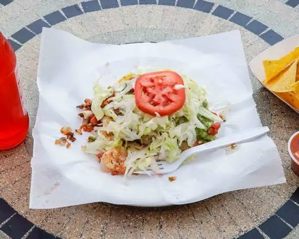 midtown-taqueria - Shrimp Tostada