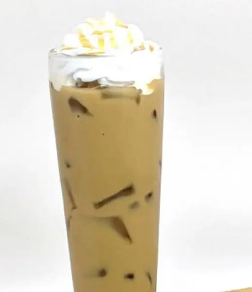 mimis-cafe - Iced Honey Peach Latte