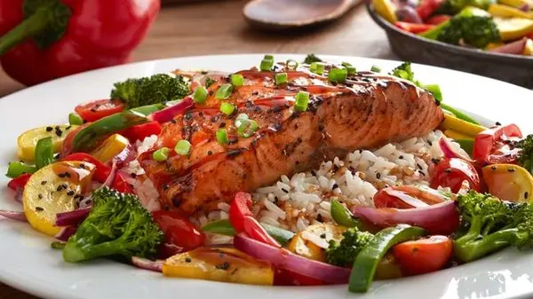 mimis-cafe - Glazed Salmon